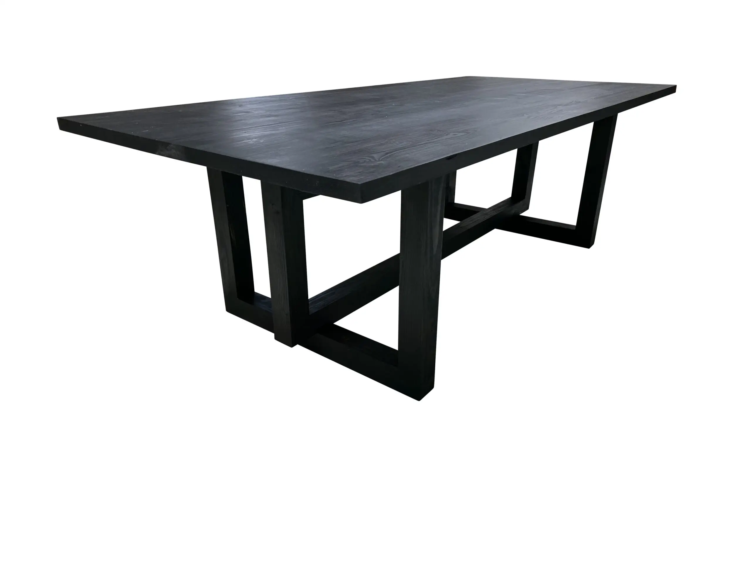 The Jupiter Island Modern Solid Wood Custom Dining Room Table - Image 3