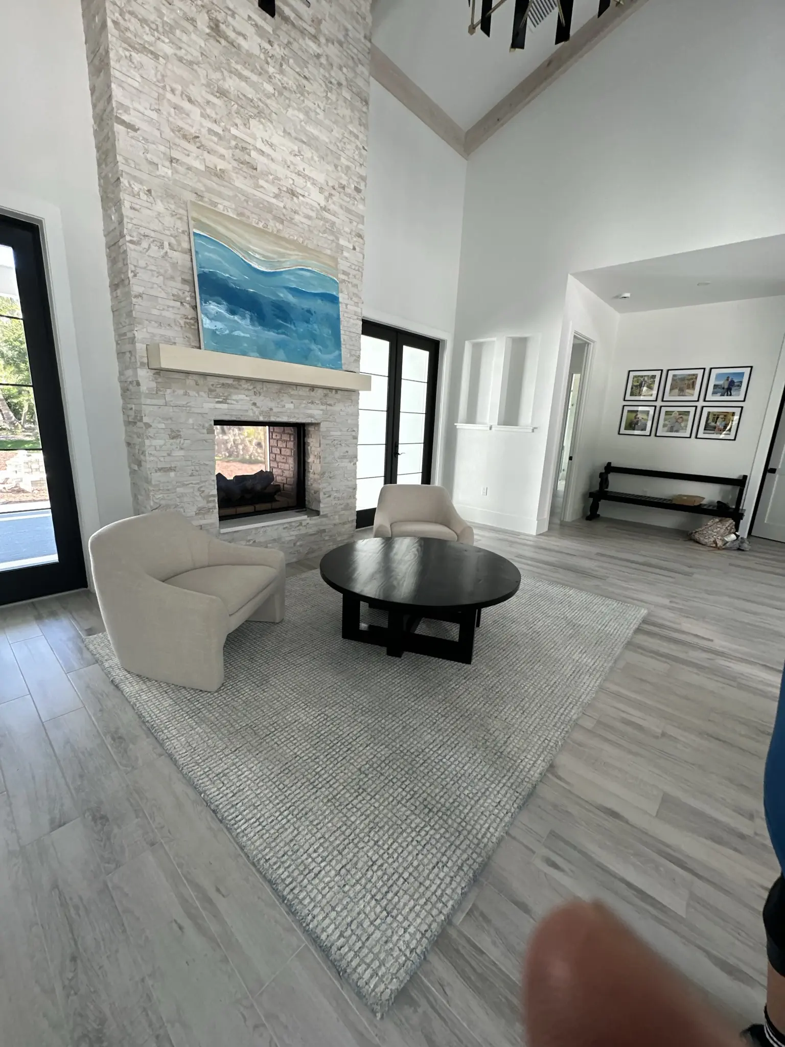 Jupiter Island Modern Solid Wood Custom Coffee Table - Image 3