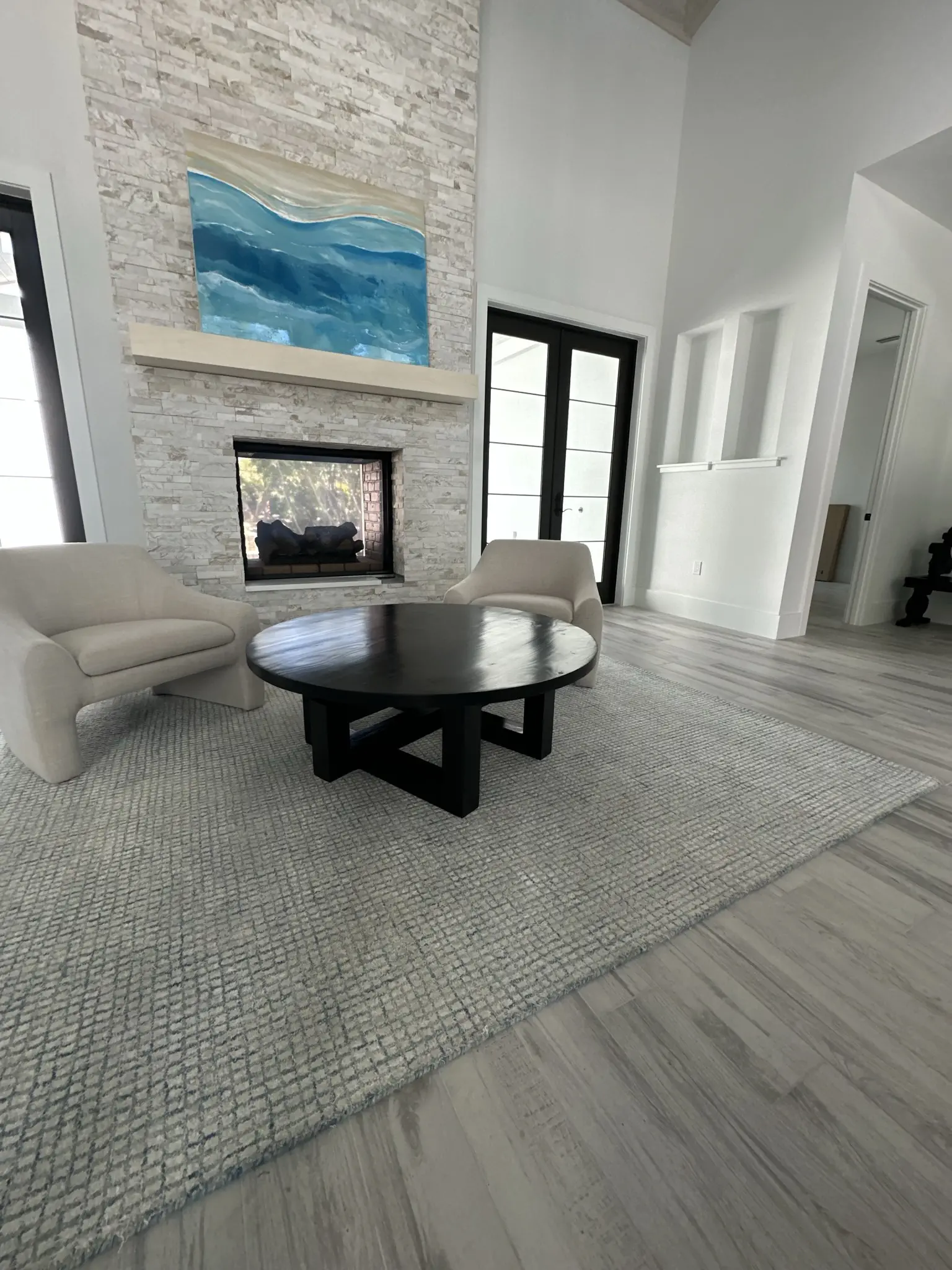 Jupiter Island Modern Solid Wood Custom Coffee Table - Image 2