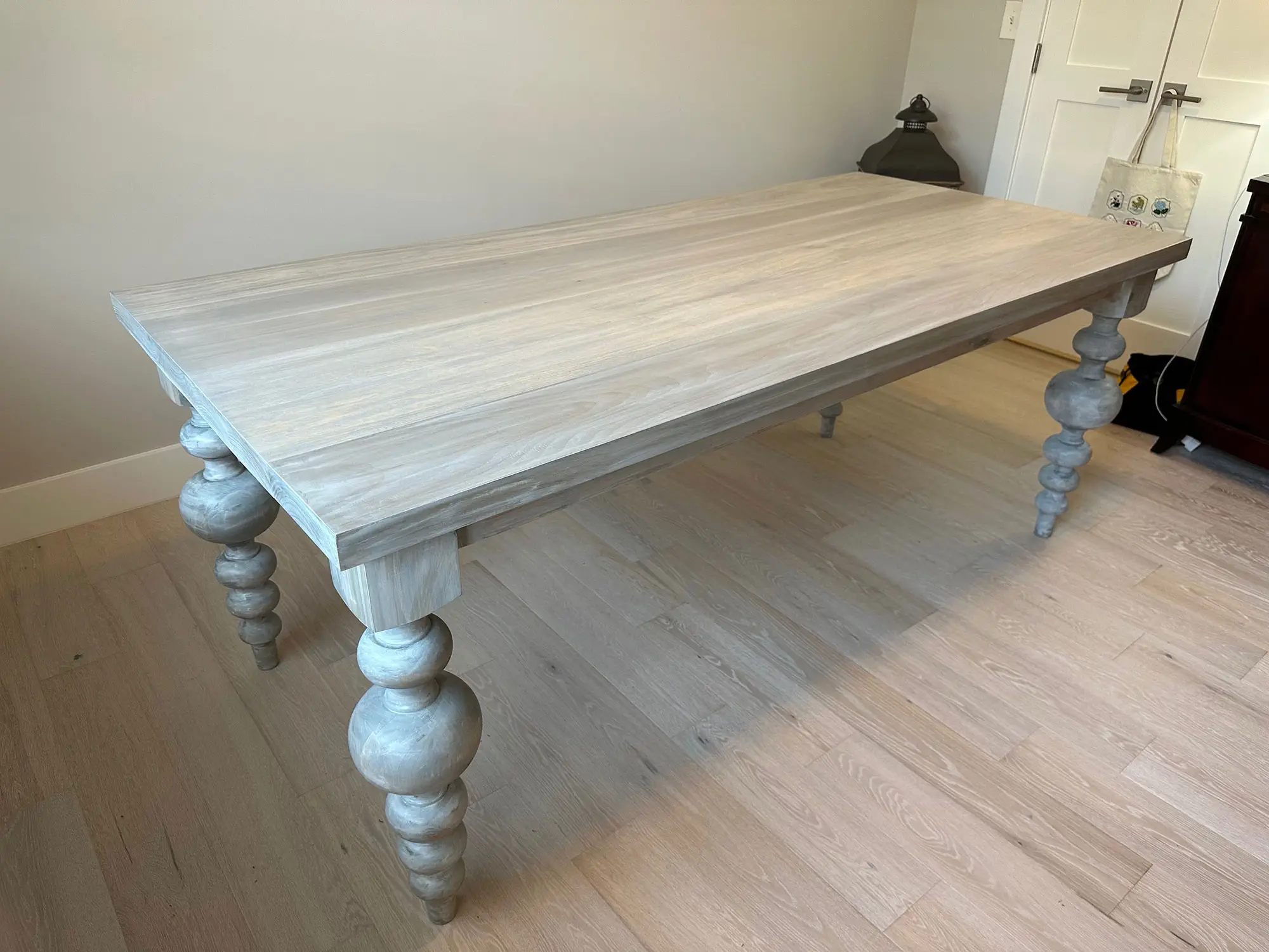 bold pedestal leg at Orchid Wood Co