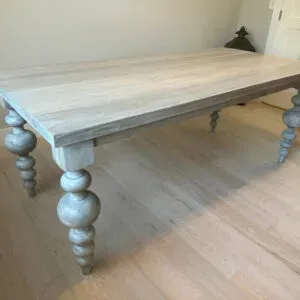 bold pedestal leg at Orchid Wood Co