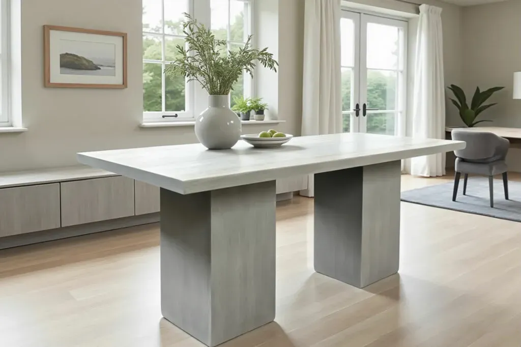 OrchidWoodCo custom-made wood tables, modern design