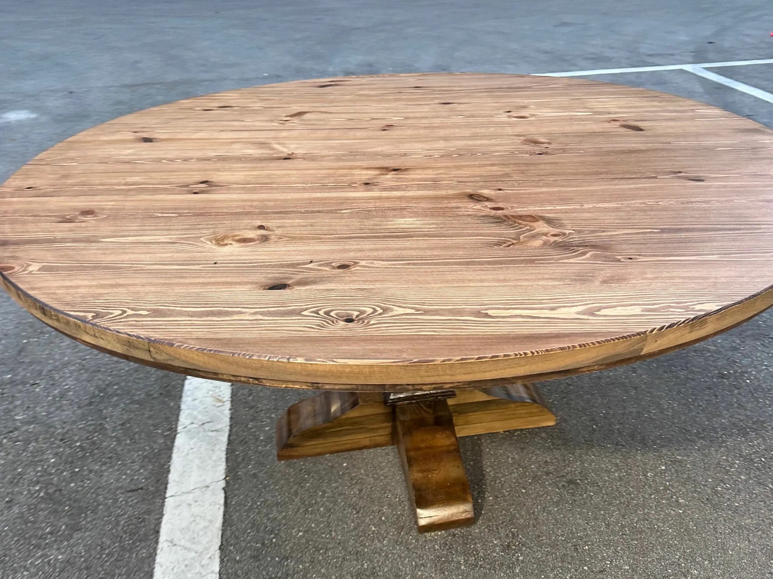 custom round tables, OrchidWoodCo
