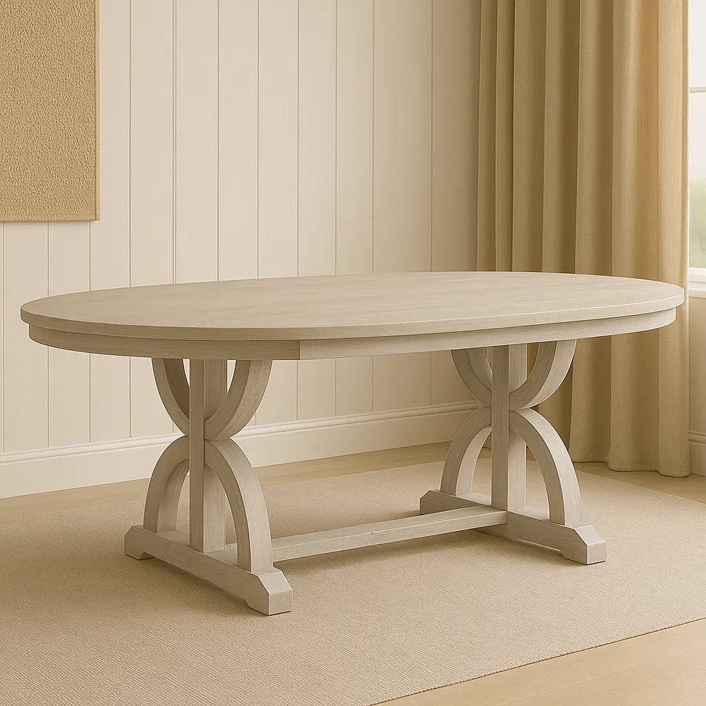 Cypress Haven Oval Trestle Ash