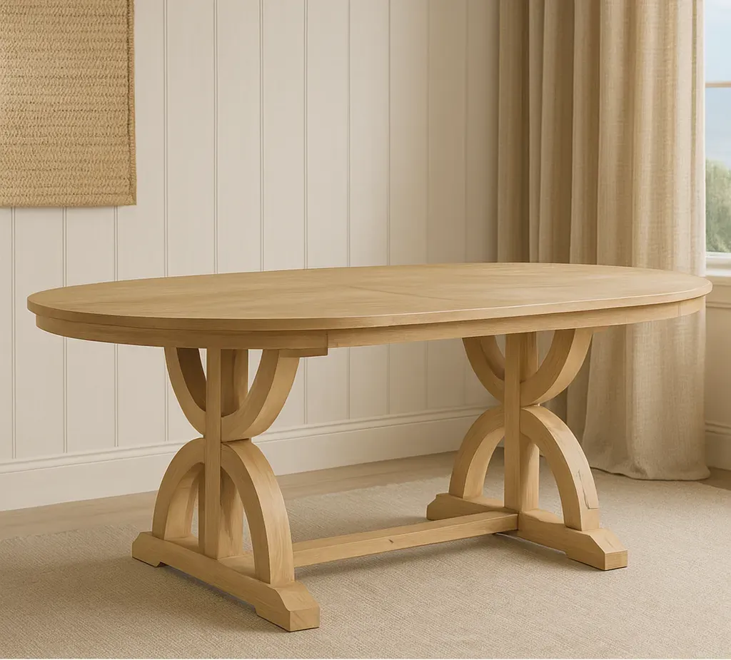Cypress Haven Oval Trestle Oak